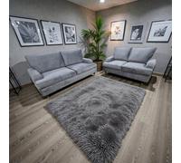 Parker 3+2 Grey Full Back Sofa Set