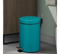 Parker 3 Litre Turquoise Pedal Bin