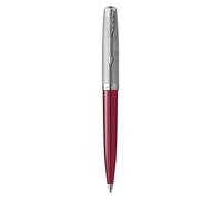 PARKER 51 Ballpoint Pen, Burgundy Barrel, Chrome Trim, Medium Point