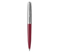 Parker 51 Ballpoint Pen | Burgundy Barrel with Chrome Trim | Medium Point with Black Ink Refill | Gift Box