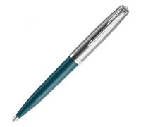 Parker 51 Ballpoint Pen Teal Blue Ct