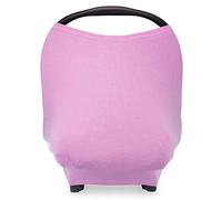 Parker Baby 4 in 1 Car Seat Cover for Girls and Boys - Stretchy Carseat Canopy, Nursing Cover, Grocery Cart Cover, High Chair Cover - "Lily"
