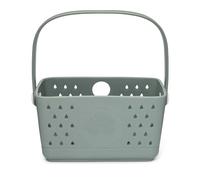 Parker Baby Co. Quick-Dry Bath Caddy Organizer with Handle - Rain, Regular