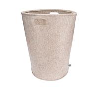 Parker Baby Nursery Laundry Hamper - Felt Storage Basket and Baby Hamper for Nursery (Oatmeal)
