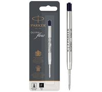 Parker Ballpoint Pen Refill | Fine Tip | Black QUINKflow Ink | 1 Count