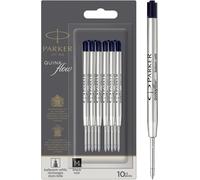 Parker Ballpoint Pen Refills | Medium Point | Black QUINKflow Ink | 10 Count
