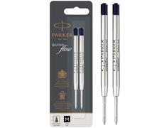 Parker Ballpoint Pen Refills | Medium Point | Black QUINKflow Ink | 2 Count