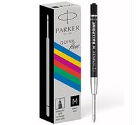Parker Ballpoint Pen Refills | Medium Point | Black QUINKflow Ink | 20 Count