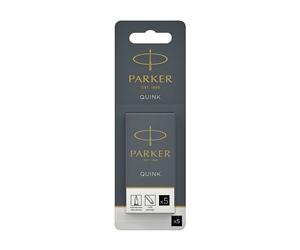 Parker Black Quink Permanent Ink Cartridge 12x5 (60 Pack) S0881570