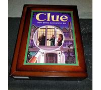 Parker Brothers Vintage Game Collection Wooden Book Box Clue