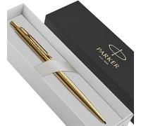 Parker Classic Slimline Ballpoint Personalised Pen In Classy Gift Box Ideal Christmas, Birthday or Fathers Day Gift Perfect Men & Women Engraved Parker Pen With Laser Engraving (Gold)