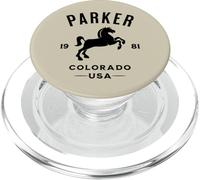 Parker Colorado USA Equestrian Horse Design PopSockets PopGrip for MagSafe
