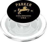 Parker Colorado USA Equestrian Horse Design PopSockets PopGrip for MagSafe