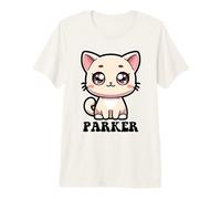 Parker Cute Kitty Cat Design for Girls Name Parker Premium T-Shirt