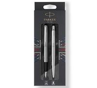 Parker DuoSet Jotter 2046254 Fountain Pen and Ballpoint Pen M Blister Pack Stainless Steel