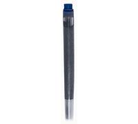 parker fnt pen cart., old model, blu-blk, 5 pc.