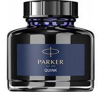 Parker Fountain Pen Ink Bottle | Blue-Black QUINK Ink | 57 ml Fountain Pen Refill