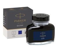Parker Fountain Pen Ink Bottle | Blue QUINK Ink | 57 ml Fountain Pen Refill