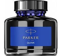 Parker Fountain Pen Ink Bottle | Blue QUINK Ink | 57 ml Fountain Pen Refill