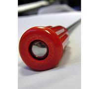 Parker Hale Rifle Rod .22 Male Grey Red Handle 37" by Parker-Hale - 37"