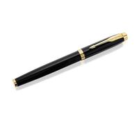 Parker IM 1931652 Black And Gold Trim Fountain Pen - A2322