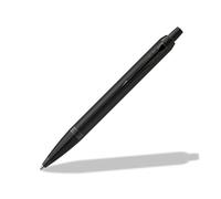 Parker IM Ballpoint Pen | Matte Black with Black Trim | Medium Point with Blue Ink Refill | Gift Box