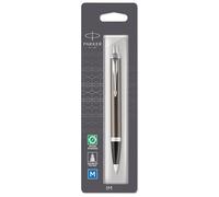 Parker IM Ballpoint Pen | Dark Espresso | Medium Point Blue Ink