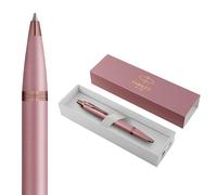 Parker IM Ballpoint Pen | Finishing Touch Collection | Mauve Finish | Medium Point with Blue Ink Refill | Gift Box