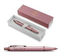 Parker IM Ballpoint Pen Mauve The Finishing Touch Collection Engraving