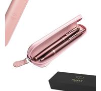 Parker IM Fountain Pen & Ballpoint Pen Set - Burgundy Monochrome - Gift Box - Fine Nib - Smooth QuinkFlow Ink - Elegant Writing Pens for Professionals