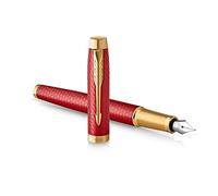 Parker IM Rollerball Pen | Brushed Metal | Fine Point Black Ink