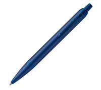 Parker IM Monochrome Ballpoint Pen | Blue Finish and Trims | Medium Point with Blue Ink | Gift Box