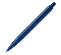 Parker IM Monochrome Ballpoint Pen | Blue Finish and Trims | Medium Point with Blue Ink | Gift Box