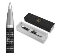 Parker Pens Ballpoint Pen IM Premium Legacy of Flight Chrome Trim Medium Point Gift Box