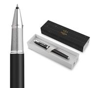Parker Pens Rollerball Pen IM Premium Legacy of Flight Chrome Trim Fine Point Gift Box