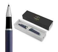 Parker IM Rollerball Pen | Matte Blue | Fine Point Black Ink | Gift Box