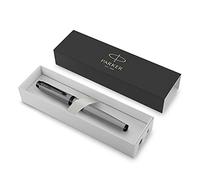 Parker IM Rollerball Pen | Matte Grey with Black Trim | Fine Point with Black Ink Refill | Gift Box