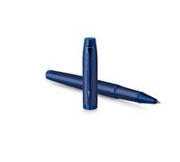 PARKER IM Rollerball Pen Monochrome Blue PVD F Black