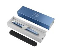 Parker IM Writing Rituals Fountain Pen | Blue Finish with Gradient & Chrome Trims | Medium Nib | Blue Ink | Gift Box with Velvet Case