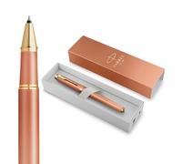 Parker IM Writing Rituals Rollerball Pen | Uplifting Orange Finish with Gradient & Gold Trims | Fine Point | Black Ink | Gift Box