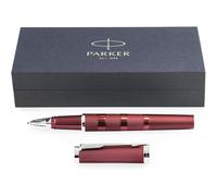 Parker Ingenuity - 5th Technology Pen - Medium Nib - Deep Red Barrel - Single Pen in Gift Box
