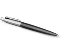Parker Jotter Ballpoint Pen | Bond Street Black with Chrome Trim | Medium Point