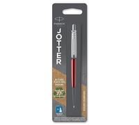 Parker Jotter Ballpoint Pen | Kensington Red | Medium Point Blue Ink