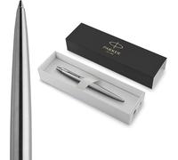 Parker Jotter Ballpoint Pen | Stainless Steel with Chrome Trim | Medium Point |