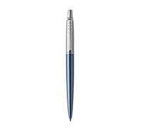 Parker Pens Ballpoint Pen Jotter Medium Point Blue Ink Waterloo Blue Gift Box