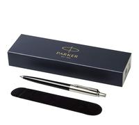 PARKER -"Jotter" ballpoint pen with Velvet Pouch in gift box - black ink - black