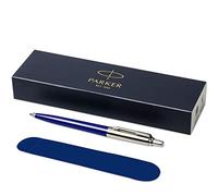 PARKER -"Jotter ballpoint pen with Velvet Pouch in gift box - black ink - blue