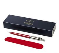 PARKER -"Jotter ballpoint pen with Velvet Pouch in gift box - black ink - red