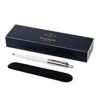 PARKER -"Jotter ballpoint pen with Velvet Pouch in gift box - black ink - white