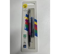 Parker Jotter Originals Fountain Pen | Classic Magenta Finish | Medium Nib | Blue & Black Ink